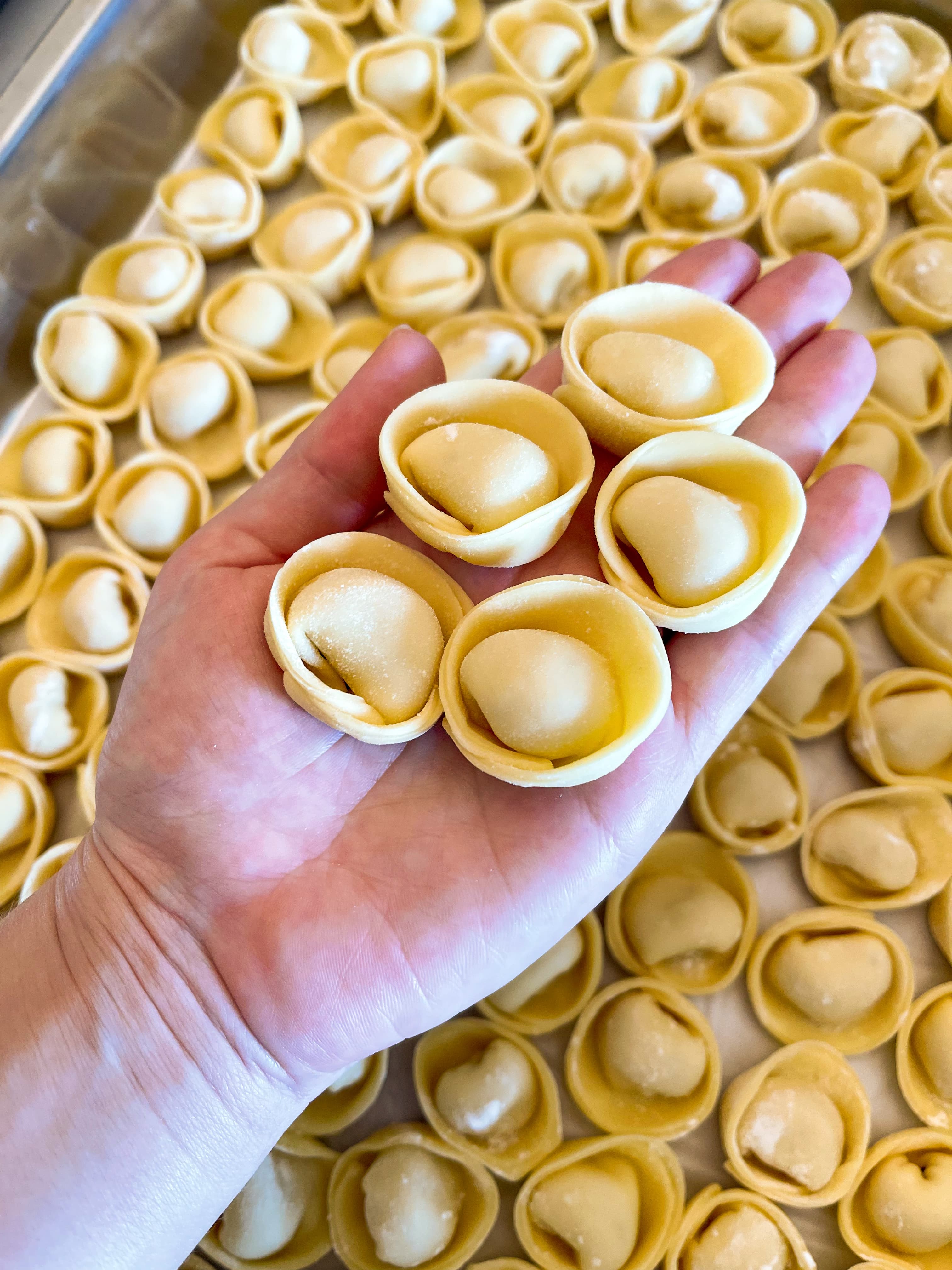 Ravioli artesanal Gold Pasta — feito à mão